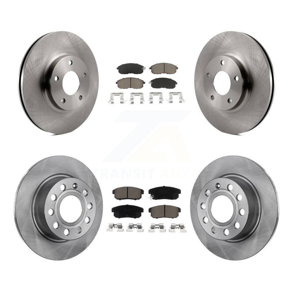 Kit de rotors de frein à disque avant et arrière et plaquettes en céramique pour Nissan Maxima INFINITI I3