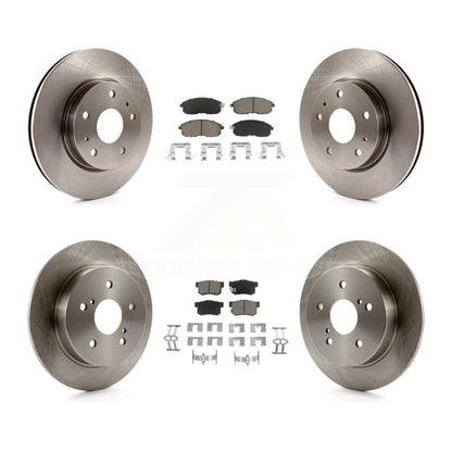 Kit de rotors de frein à disque avant et arrière et plaquettes en céramique pour Suzuki SX4 Crossover