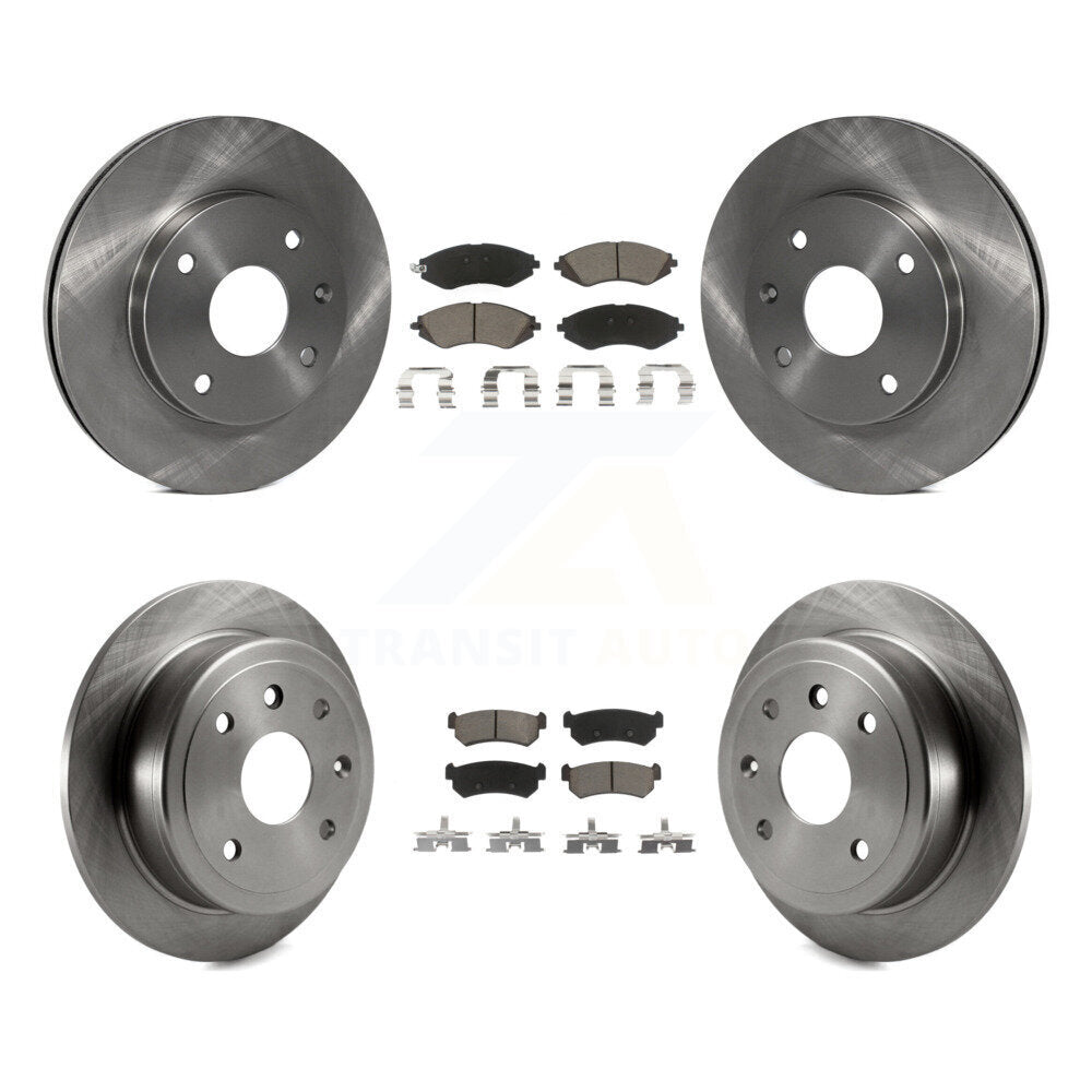 Kit de rotor de frein avant et arrière et plaquettes en céramique, pour Chevrolet Optra Suzuki Forenza Ren