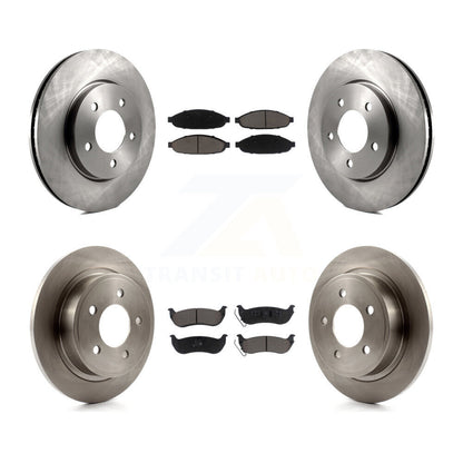 Rotors de frein à disque avant et arrière et kit de plaquettes en céramique pour Chrysler Pacific 2004-2008