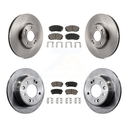 Rotors de frein à disque avant et arrière et Kit de plaquettes en céramique pour Hyundai Tucson Kia Sportag