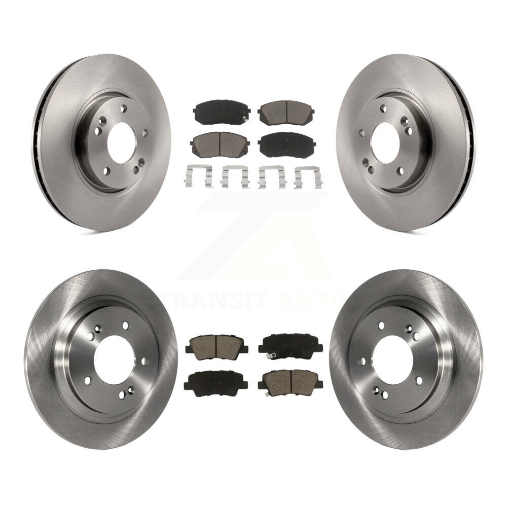 Kit de plaquettes de frein en céramique, Rotors avant et arrière, pour Kia Soul EV du châssis, VIN #16092
