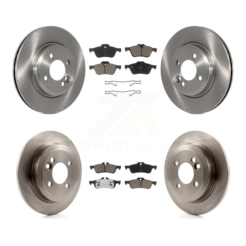 Kit de rotors de frein à disque avant et arrière et plaquettes en céramique pour Mini Cooper K8C-101352