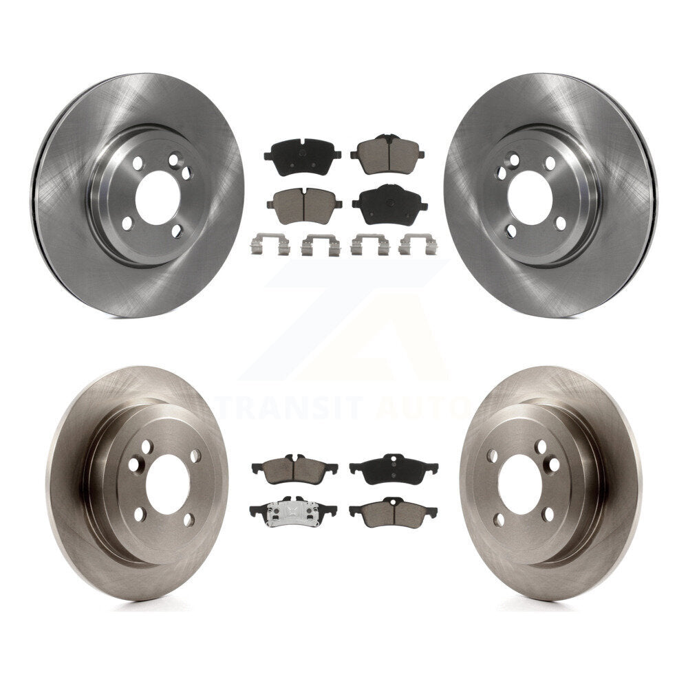 Kit de rotors de frein à disque avant et arrière et plaquettes en céramique pour Mini Cooper K8C-101353