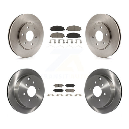 Kit de rotors de frein à disque avant et arrière et plaquettes en céramique pour Suzuki Equator K8C-101355