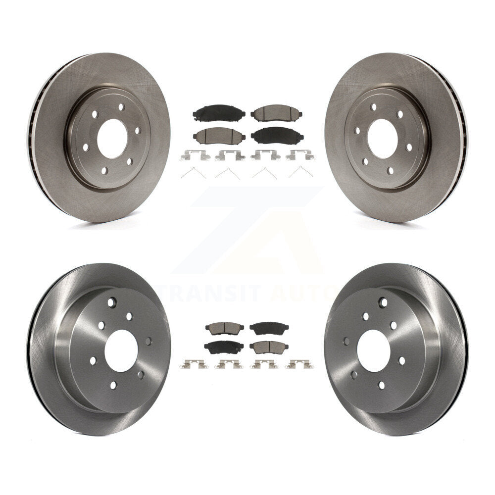 Kit de plaquettes en céramique pour Rotor de frein avant et arrière, pour Nissan Frontier Xterra Suzuki Equato