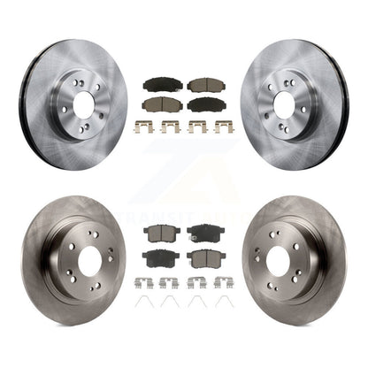 Kit de rotors de frein à disque avant et arrière et plaquettes en céramique, pour Honda Accord Acura TSX