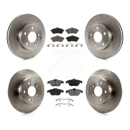 Kit de rotors de frein à disque avant et arrière et plaquettes en céramique pour Mercedes-Benz C250 C230