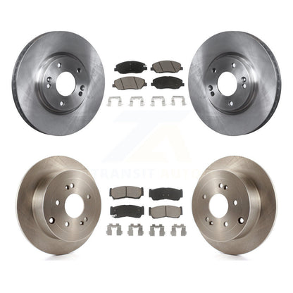 Kit de rotors de frein à disque avant et arrière et plaquettes en céramique pour Hyundai Santa F 2007-2009