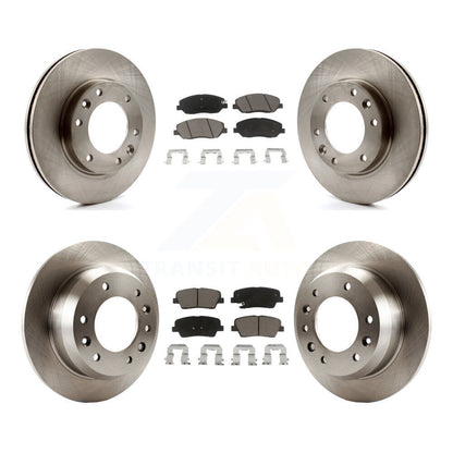 Kit de Rotor de frein à disque avant et arrière et plaquettes en céramique, pour Kia Sedona Hyundai Entourag