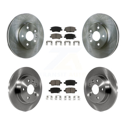 Kit de rotors de frein à disque avant et arrière et plaquettes en céramique pour Chevrolet Cruze K8C-10138
