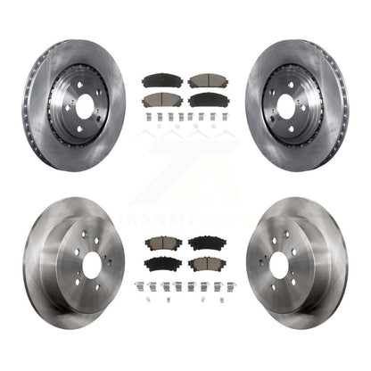 Kit de plaquettes de frein en céramique, Rotors avant et arrière, pour Toyota Sienna Highlander Lexus RX35