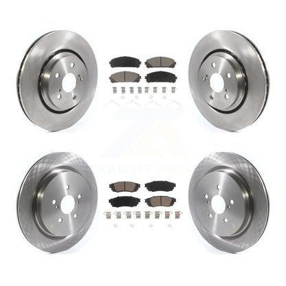 Kit de rotor de frein avant et arrière et plaquettes en céramique, pour Lexus RX350 RX450h RX350L RX450h