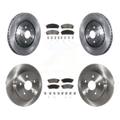 Kit de rotors de frein à disque avant et arrière et plaquettes en céramique pour Lexus NX300 NX200t NX300h