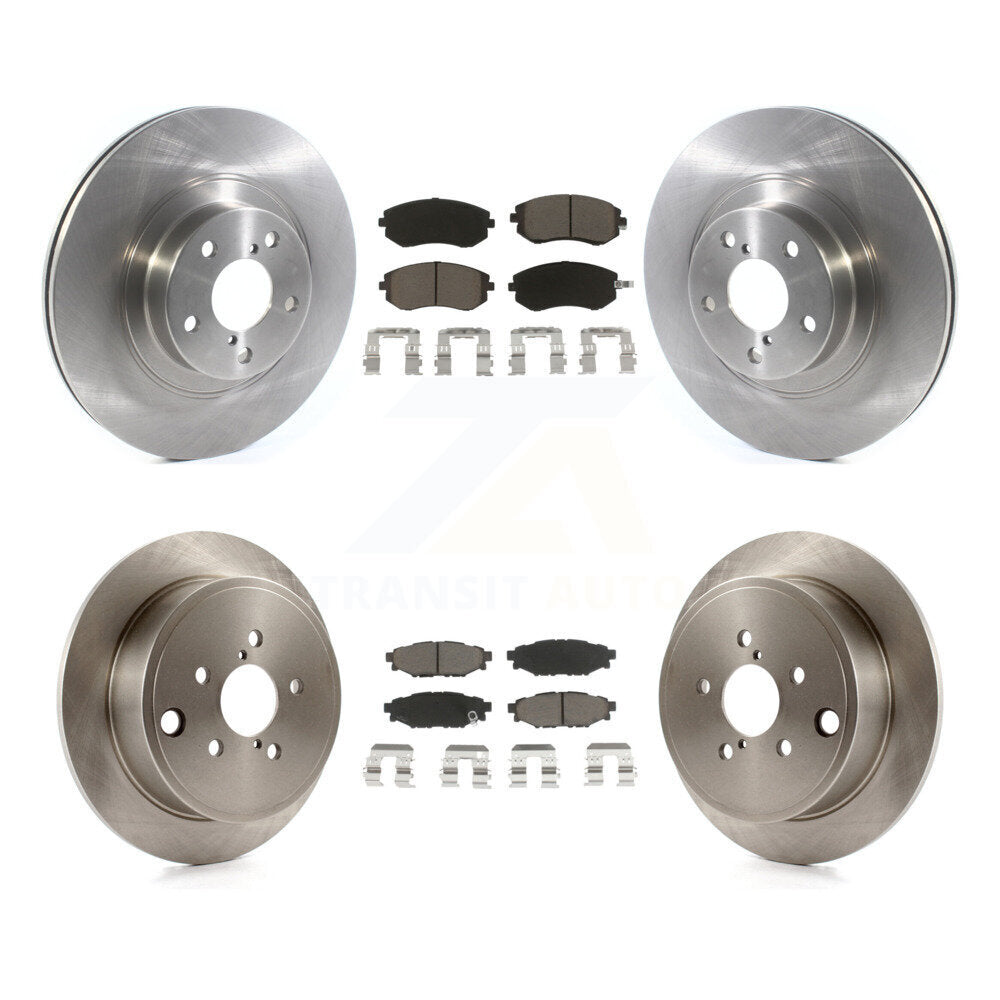 Kit de rotor de frein avant et arrière et plaquettes en céramique, pour Subaru Outback Forester Impreza WR