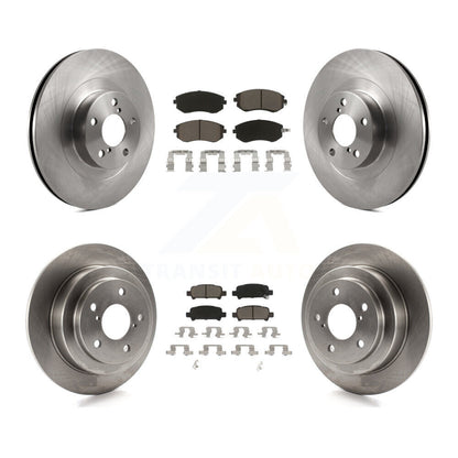 Kit de rotor de frein à disque avant et arrière et plaquettes en céramique pour Subaru Forester Imprez 2003