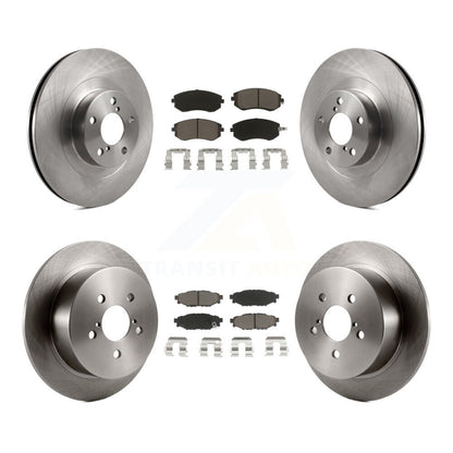 Kit de rotors de frein à disque avant et arrière et plaquettes en céramique pour Subaru Outback Legac 2005