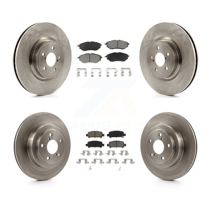 Kit de rotors de frein à disque avant et arrière et plaquettes en céramique pour Subaru Legacy K8C-101404