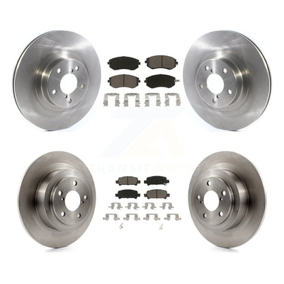 Rotors de frein avant et arrière et kit de plaquettes en céramique pour Subaru Baja Turbocharge 2005-2006