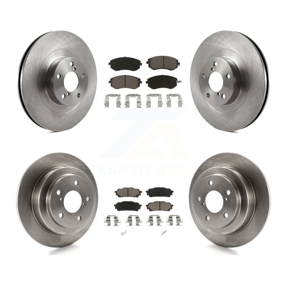Kit de rotor de frein avant et arrière et plaquettes en céramique, pour Subaru Forester Impreza Saab 9-2
