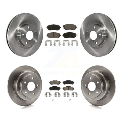 Kit de rotors de frein à disque avant et arrière et plaquettes en céramique pour Subaru Impreza Saab 9-2X