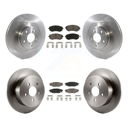 Kit de rotors de frein à disque avant et arrière et plaquettes en céramique pour Subaru Outback Legacy