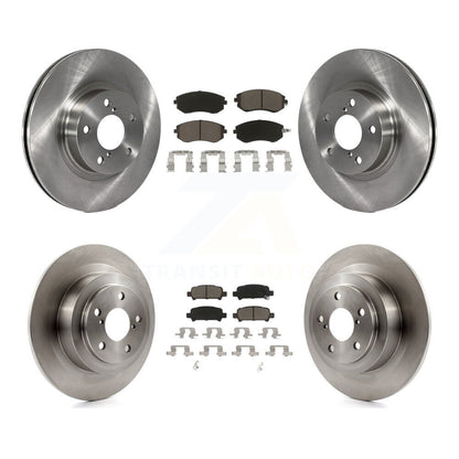 Kit de rotors de frein à disque avant et arrière et plaquettes en céramique pour Subaru Legacy K8C-101415