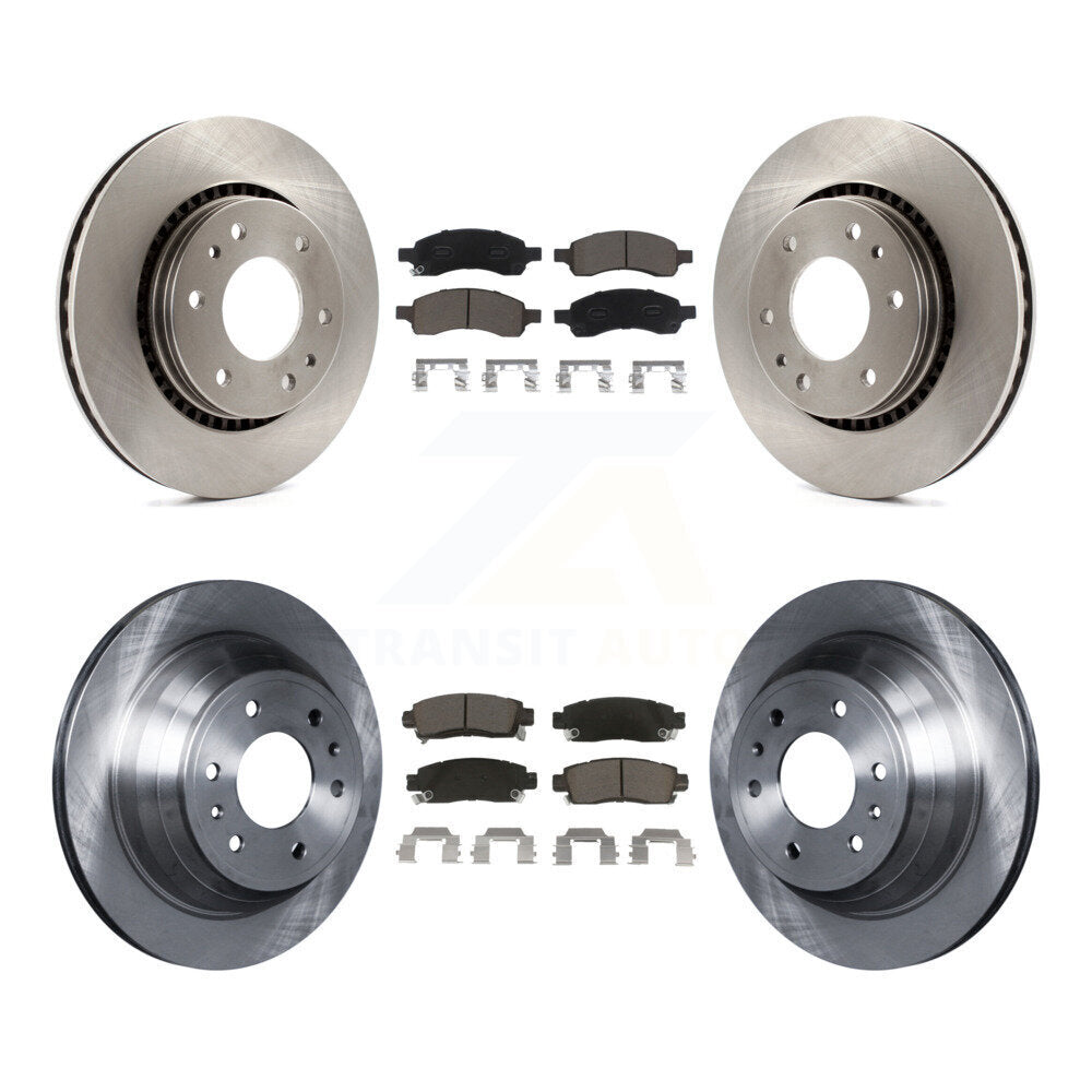 Kit de plaquettes en céramique pour Rotor de frein avant et arrière, pour Chevrolet Trailblazer GMC envoyé Buic