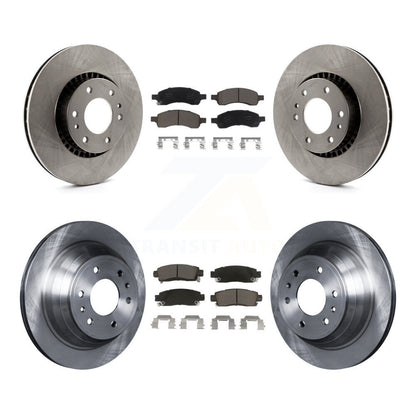 Kit de rotors de frein avant et arrière et plaquettes en céramique, pour Chevrolet Trailblazer GMC Envoy X