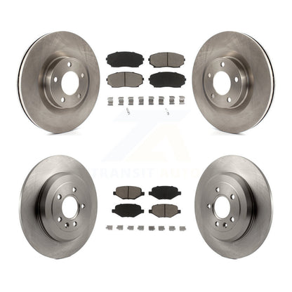 Kit de rotors de frein à disque avant et arrière et plaquettes en céramique pour Ford Edge Lincoln MKX