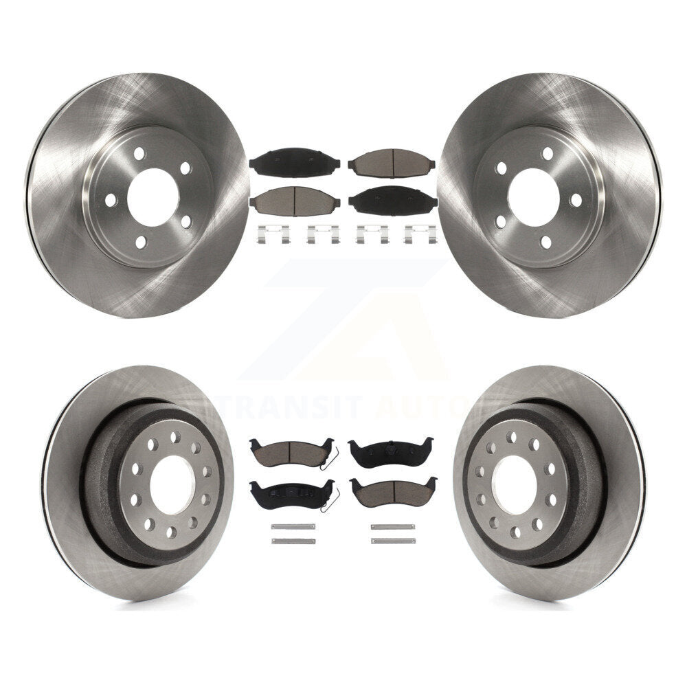 Kit de plaquettes en céramique pour Rotor de frein à disque avant et arrière, pour Lincoln Town Car Seda 2003 – 2011