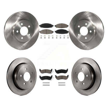 Kit de rotor de frein avant et arrière et plaquettes en céramique, pour Ford Crown Victoria Mercury Gran