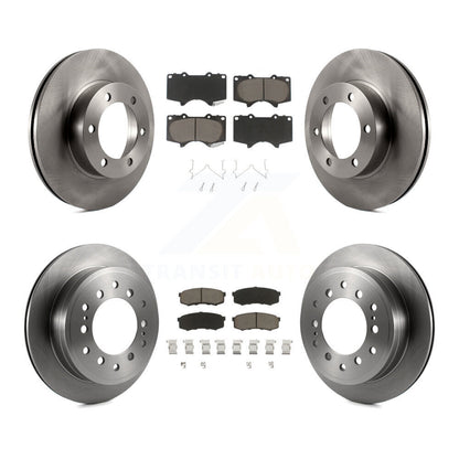 Kit de rotors de frein à disque avant et arrière et plaquettes en céramique pour Toyota Sequoia K8C-101431