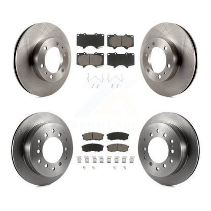 Kit de rotors de frein à disque avant et arrière et plaquettes en céramique, pour Toyota 4Runner FJ Cruiser