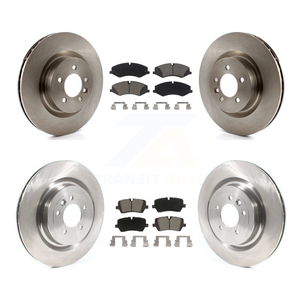 Kit de rotors de frein à disque avant et arrière et plaquettes en céramique pour Land Rover Range Sport