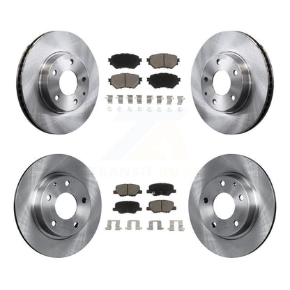 Kit de rotors de frein à disque avant et arrière et plaquettes en céramique pour Mazda 3 Sport K8C-101437