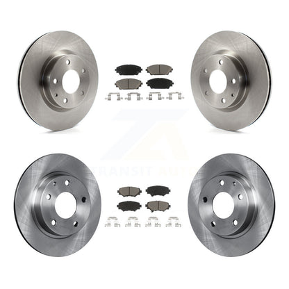 Kit de rotors de frein à disque avant et arrière et plaquettes en céramique pour Mazda 3 Sport K8C-101440