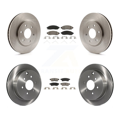 Kit de Rotor de frein à disque avant et arrière et plaquettes en céramique, pour Nissan Frontier Suzuki Equato