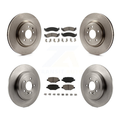 Kit de disques de frein à disque avant et arrière et plaquettes en céramique pour Ford Taurus SHO 2010 – 2012