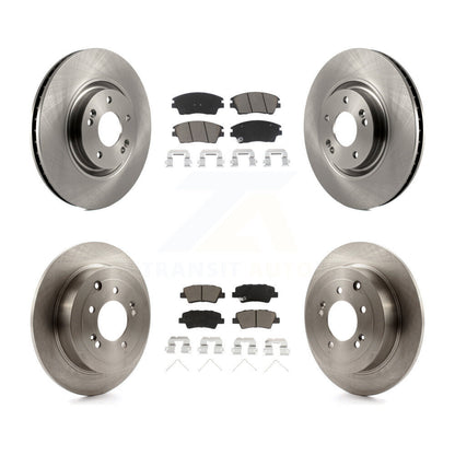 Kit de rotor de frein avant et arrière et plaquettes en céramique pour Kia Sportage Turbocharge 2017 – 2022
