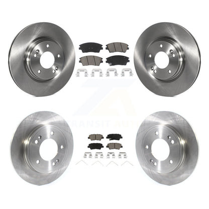 Kit de rotor de frein à disque avant et arrière et plaquettes en céramique pour Hyundai Elantra 2017 2020 1.6