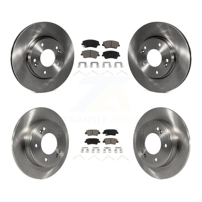 Rotor de frein à disque avant et arrière et Kit de plaquettes en céramique pour Hyundai Elantra 2017 2020 2.0