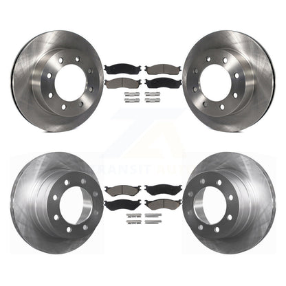 Kit de rotors de frein à disque avant et arrière et plaquettes en céramique, pour Dodge Ram 1500 3500 2500