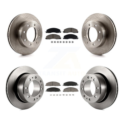 Kit de rotors de frein à disque avant et arrière et plaquettes en céramique pour Ram 3500 2500 1500 Dodge
