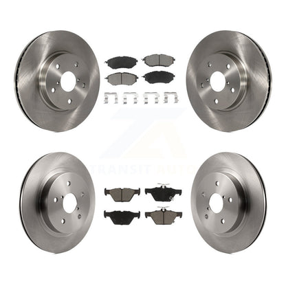 Kit de rotors de frein à disque avant et arrière et plaquettes en céramique pour Subaru Legacy 2015 2,5 l