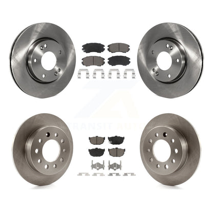 Kit de rotors de frein à disque avant et arrière et plaquettes en céramique pour Hyundai Tiburon K8C-10147