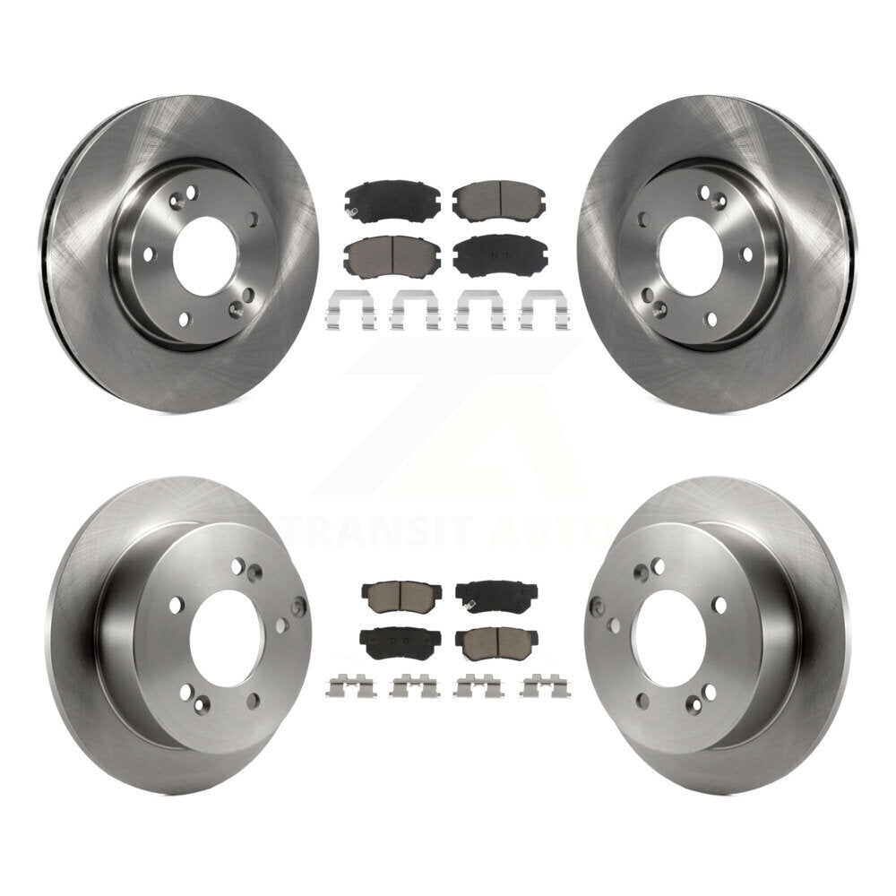 Kit de rotors de frein avant et arrière et plaquettes en céramique, pour Hyundai Tucson Kia Sportage Sonat