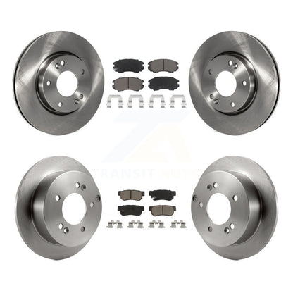 Kit de rotors de frein avant et arrière et plaquettes en céramique, pour Hyundai Tucson Kia Sportage Sonat