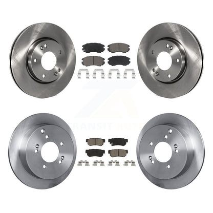 Rotors de frein à disque avant et arrière et Kit de plaquettes en céramique pour Hyundai Tucson Kia Sportag