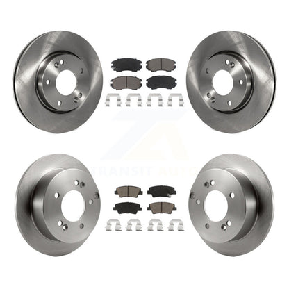Kit de rotors de frein à disque avant et arrière et plaquettes en céramique pour Hyundai Sonata 2,4 l